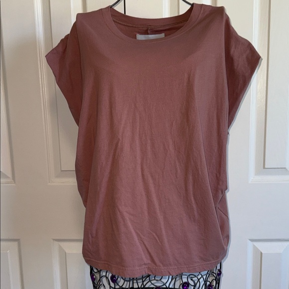 Pistola- dusty Rose crewneck tee relaxed, fit, muscle sleeves. M - Picture 5 of 7